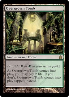 Overgrown Tomb Ravnica- City of Guilds